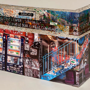 sculpture tiny wall